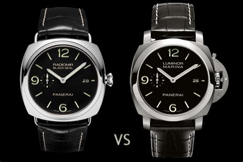 panerai luminor vs radiomir.